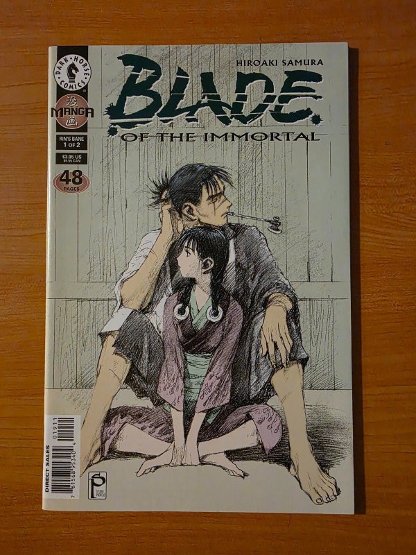 Blade of the Immortal #19 (Dark Horse Comics, 1998), raw comic book in NM condition — front cover