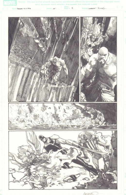Avengers: The Initiative #25 (Marvel Comics, 2008), raw, ungraded comic book — front cover