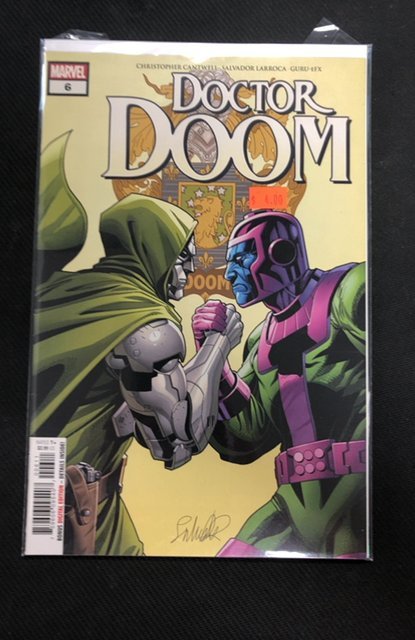 Doctor Doom #6 (2020), raw, ungraded comic book — front cover
