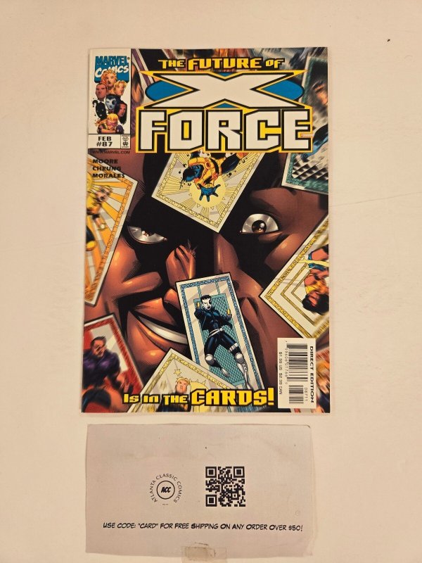 X-Force #87 (Marvel Comics), raw comic book in NM condition — front cover