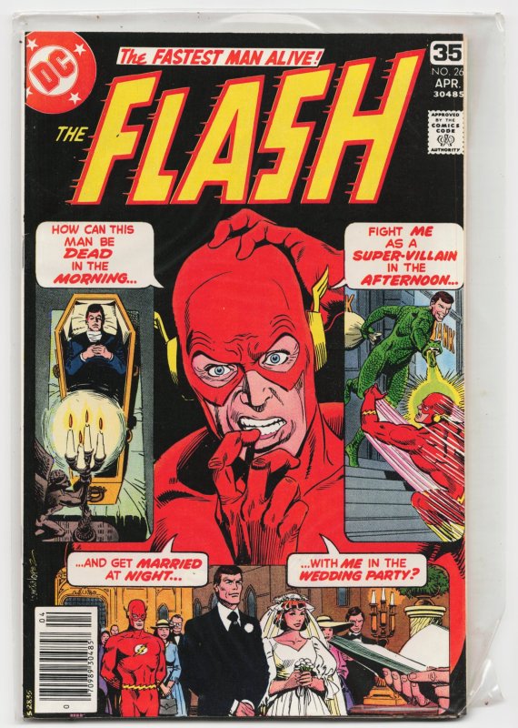 The Flash #260 (DC Comics, 1978), raw, ungraded comic book — front cover