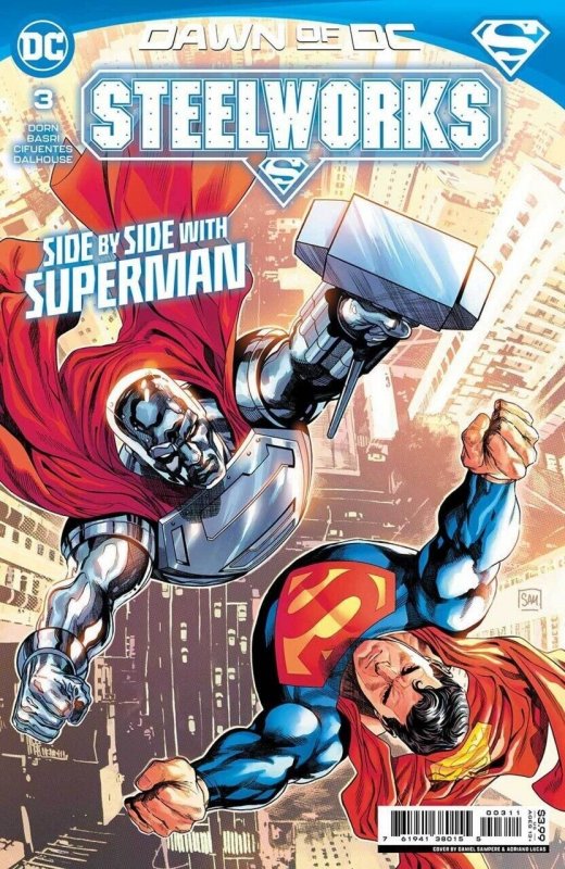 Steelworks #3 (2023), raw comic book in NM condition — front cover
