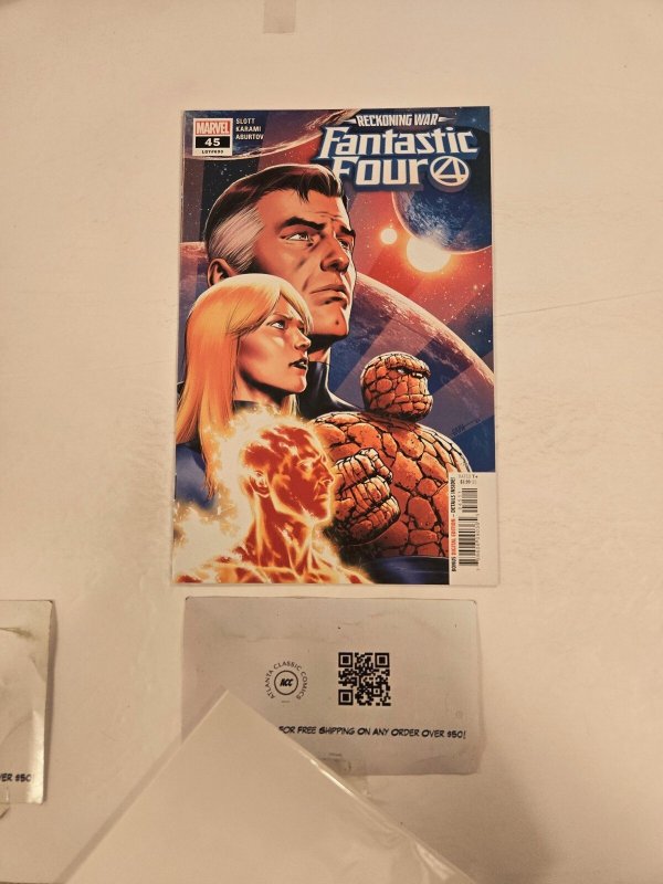 Fantastic Four #45 (Marvel Comics, 1965), raw comic book in NM condition — front cover