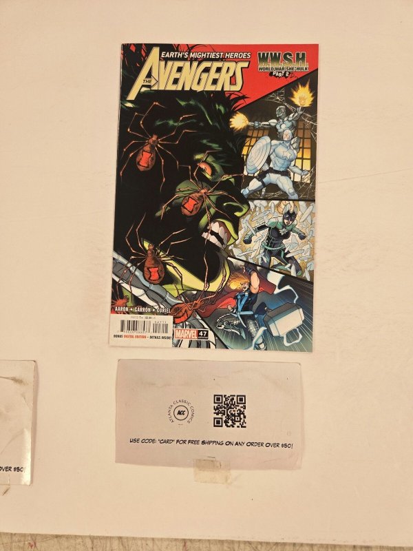 Avengers #47 (Marvel Comics), raw comic book in NM condition — front cover