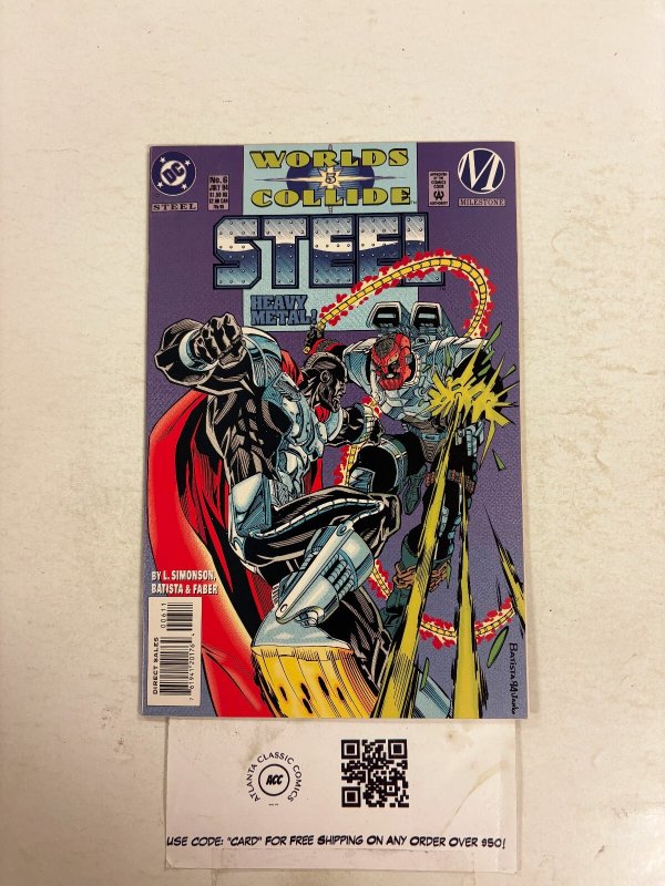 Steel #6 (DC Comics, 1994), raw comic book in NM condition — front cover