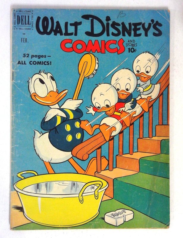 Walt Disney's Comics and Stories #125 (1951), raw comic book in VG condition — front cover