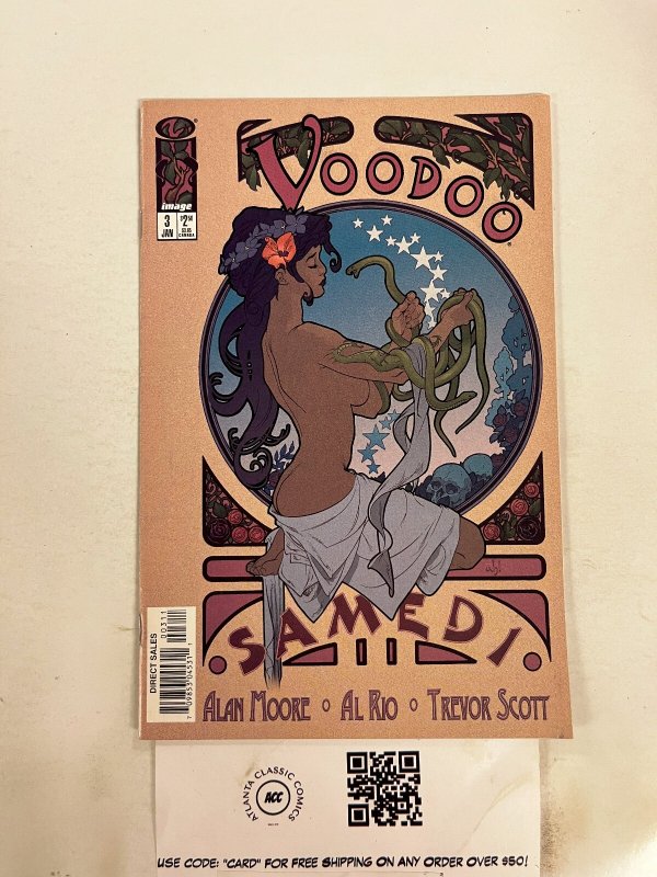 Voodoo #3, raw comic book in NM condition — front cover