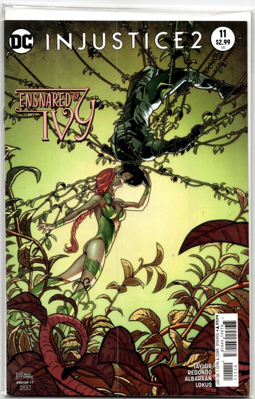 Injustice 2 #22 (DC Comics, 2017), raw, ungraded comic book — front cover