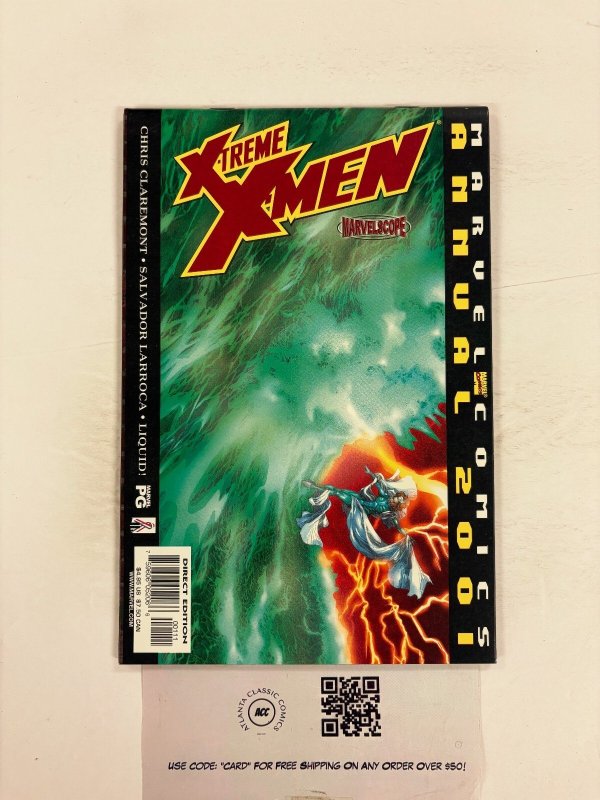 X-Treme X-Men Annual #1 (Marvel Comics), raw comic book in NM condition — front cover