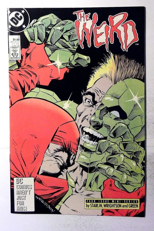 The Weird #3 (DC Comics, 1988), raw, ungraded comic book — front cover
