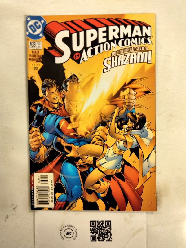 Superman in Action Comics #768 (DC Comics), raw comic book in NM condition — front cover