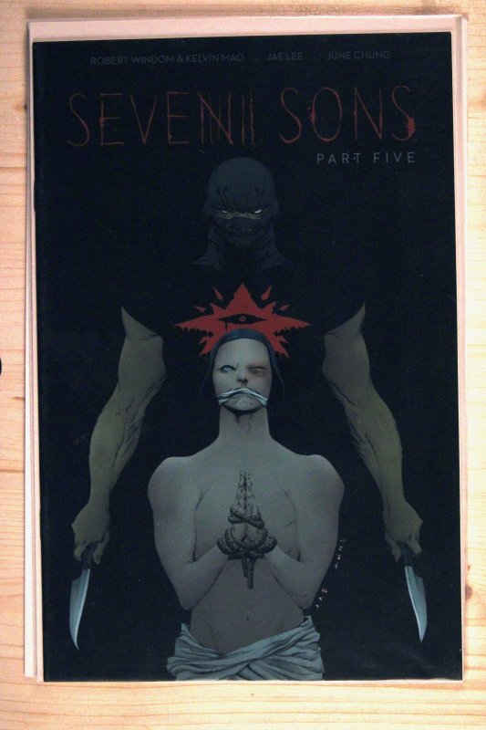 Seven Sons #5 (2022), raw comic book in NM+ 9.6 condition — front cover