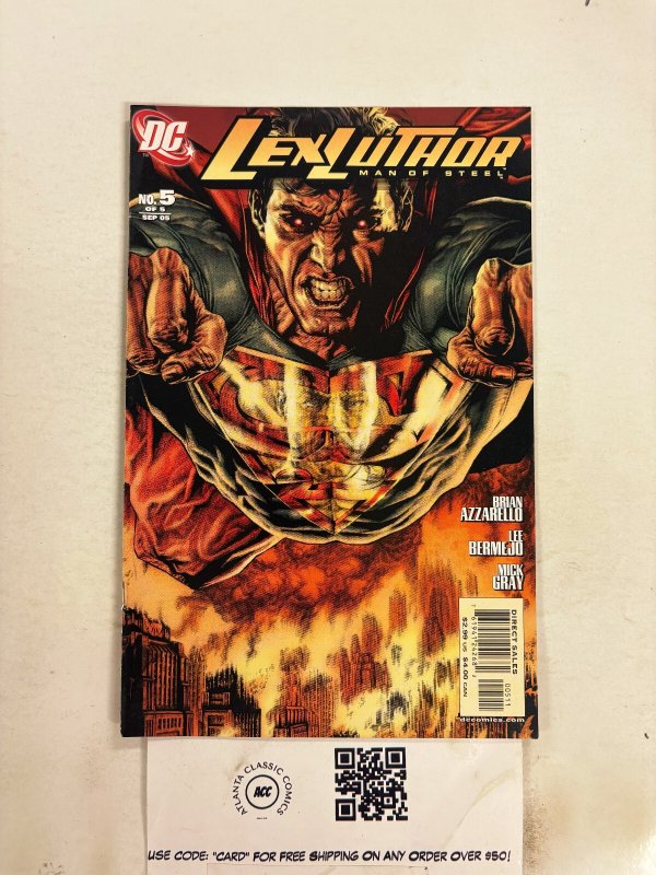 Lex Luthor Man of Steel #5 (DC Comics), raw comic book in NM condition — front cover