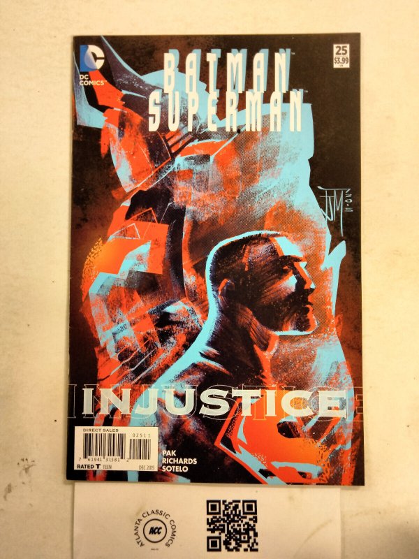 Batman Superman #25 (DC Comics), raw comic book in NM condition — front cover