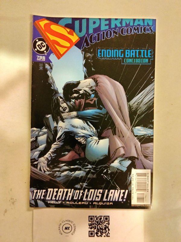 Superman Action Comics #796 (DC Comics), raw comic book in NM condition — front cover