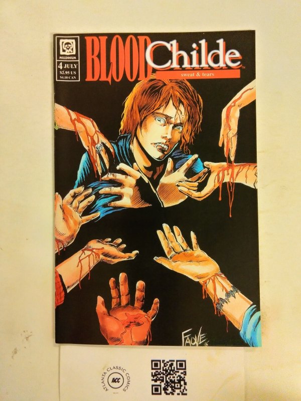Blood Childe #4, raw comic book in NM condition — front cover