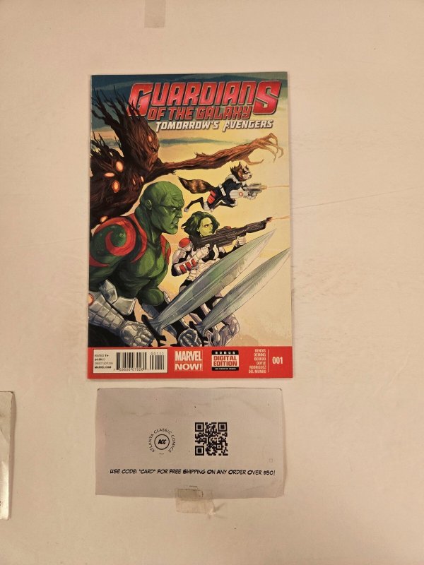 Guardians of the Galaxy #1 (Marvel Comics, 2020), raw comic book in NM condition — front cover