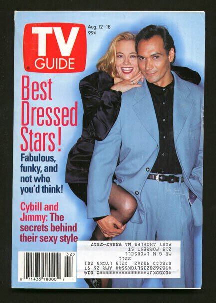 Mag: TV Guide 08/12/1995-Best Dressed Stars/jack Klugman G, raw, ungraded comic book — front cover