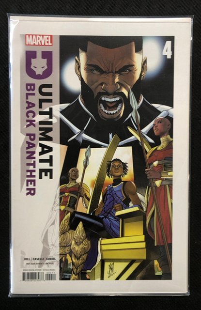 Ultimate Black Panther #4 (2024), raw, ungraded comic book — front cover