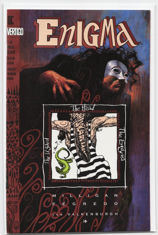 Enigma #1 (DC Comics, 1993), raw, ungraded comic book — front cover