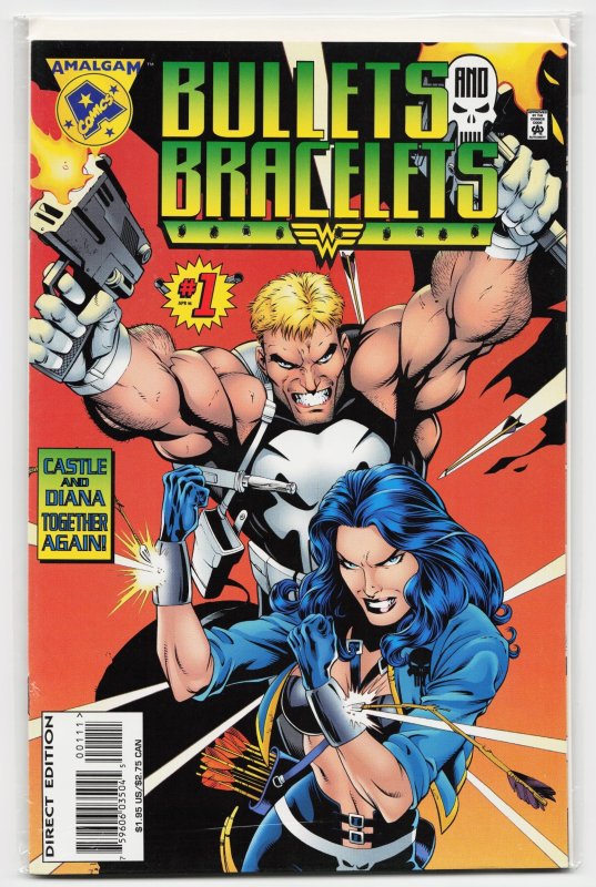 Bullets and Bracelets (1996) Bullets and Bracelets (1996), raw, ungraded comic book — front cover