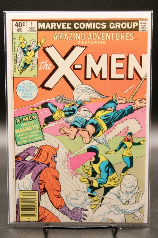 Amazing Adventures #1 (Marvel Comics, 1979), raw comic book in FN condition — front cover