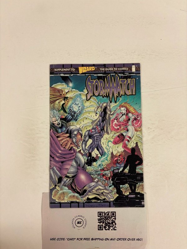 Stormwatch Ashcan #23, raw comic book in NM condition — front cover