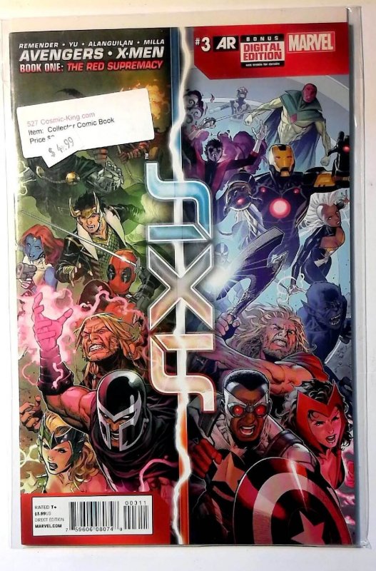Avengers & X-Men: Axis #3 (Marvel Comics, 2014), raw, ungraded comic book — front cover