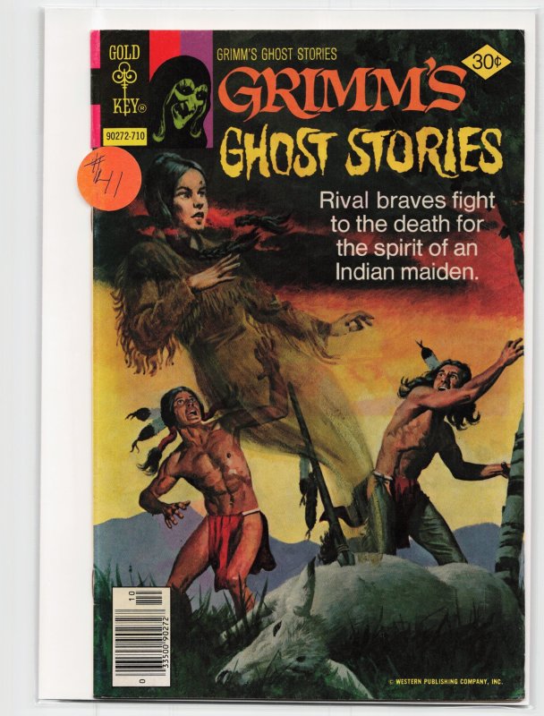 Grimm's Ghost Stories #41 (Warren Publishing, 1977), raw, ungraded comic book — front cover