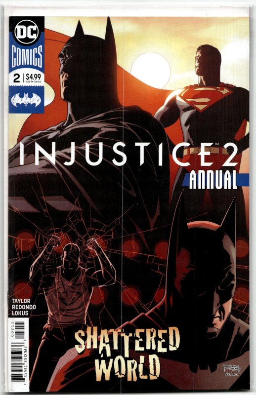 Injustice 2 Annual #2 (2019), raw, ungraded comic book — front cover