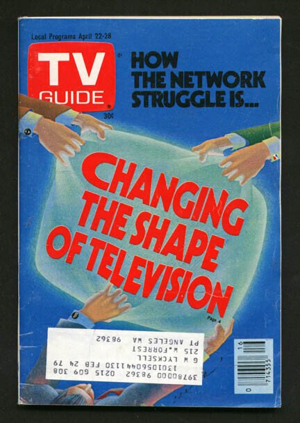 Mag: TV Guide 04/22/1978-Ringo Starr/natalie Cole G, raw, ungraded comic book — front cover