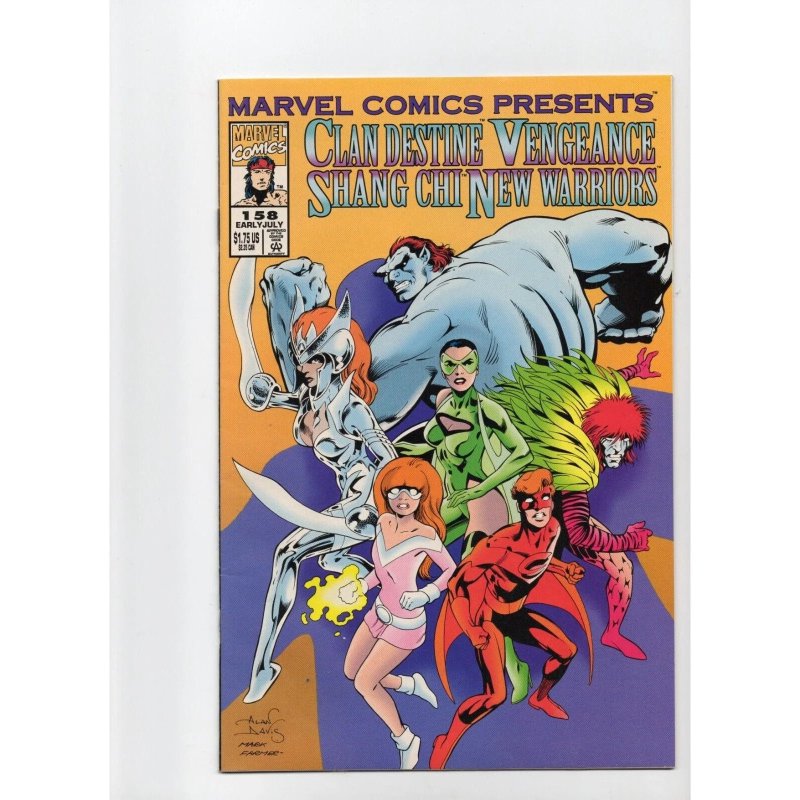 Presents #158 (Marvel Comics, 1994), raw comic book in NM- 9.2 condition — front cover