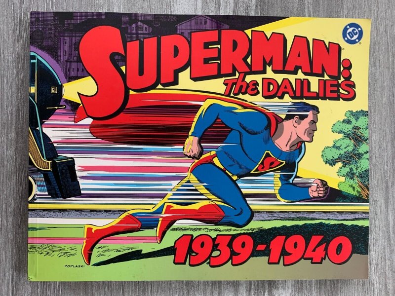 1999 Superman the Dailies Vol. 1 1939-1940 SC VF+ 8.5 1st DC/Kitchen Sink (DC Comics), raw comic book in VF+ 8.5 condition — front cover
