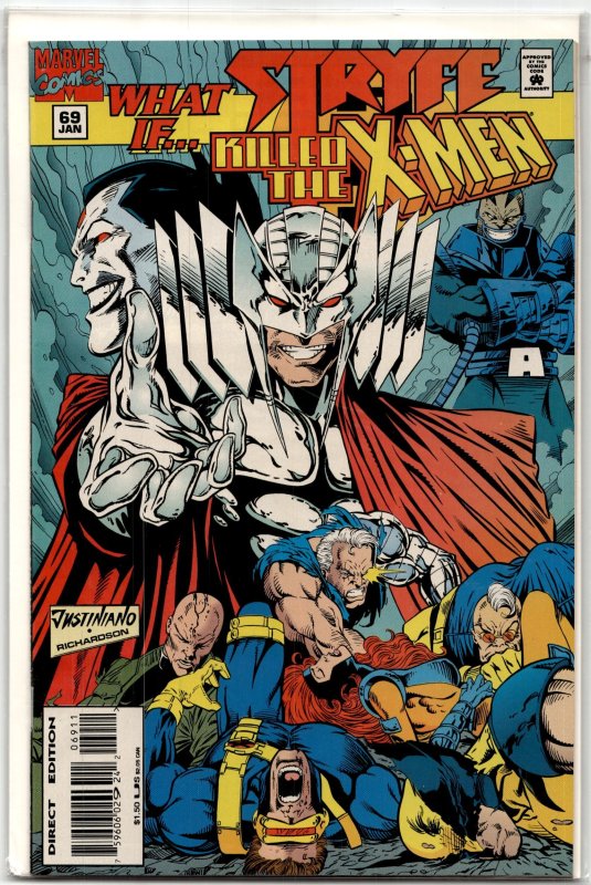 What If...? #69 (1995), raw, ungraded comic book — front cover