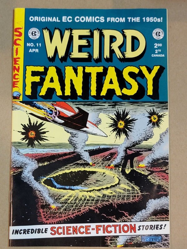 Weird Fantasy #11 (EC Comics, 1998), raw, ungraded comic book — front cover