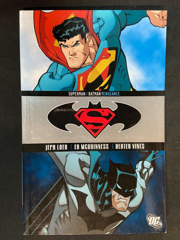Superman/ Batman Trade Paperbacks Public Enemies& Vengeance 9.0, raw comic book in 9.0 condition — front cover
