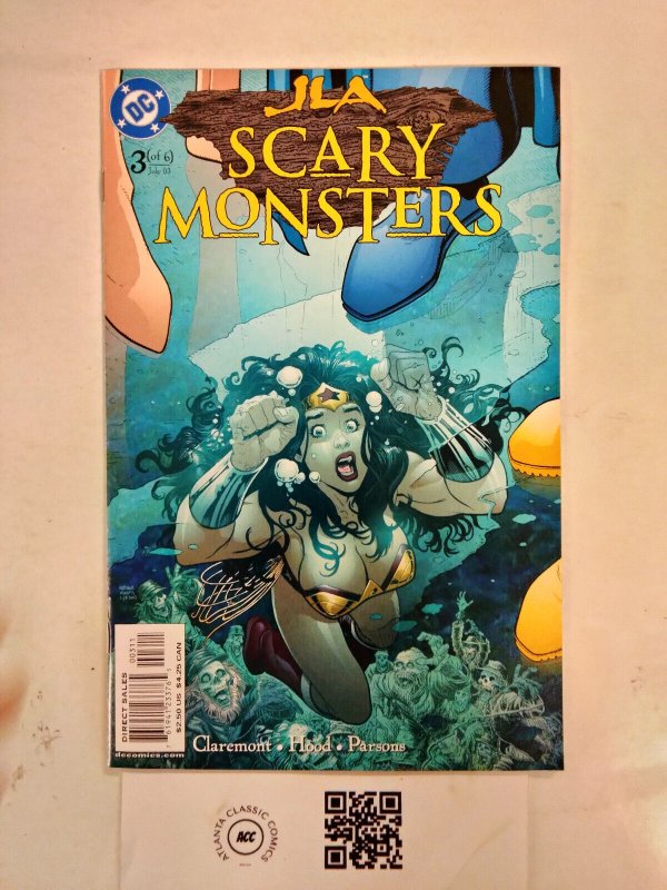 JLA Scary Monsters #3 (DC Comics), raw comic book in NM condition — front cover