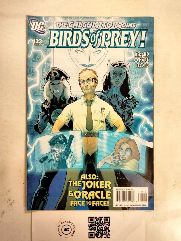 Birds of Prey #123 (DC Comics), raw comic book in NM condition — front cover