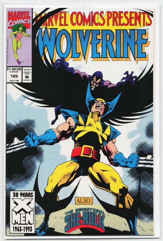 Presents #125 (Marvel Comics, 1993), raw, ungraded comic book — front cover