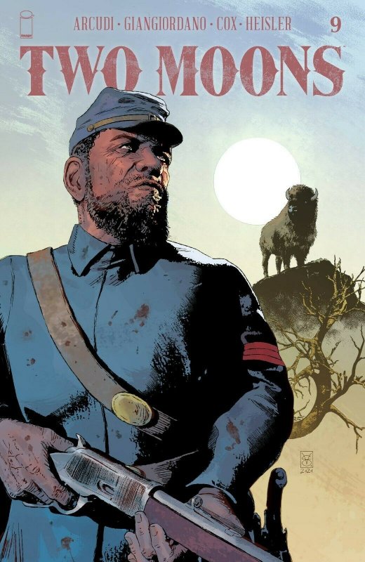 Two Moons #9 (Image Comics, 2022), raw, ungraded comic book — front cover