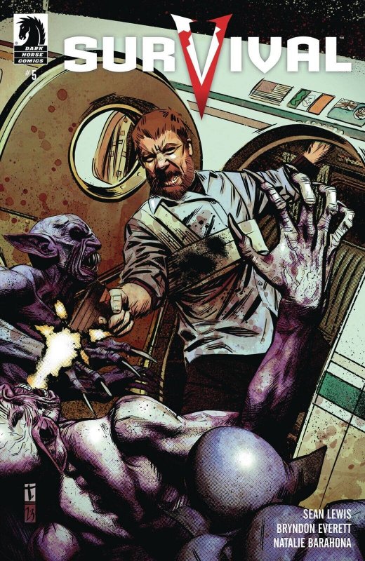 Survival #5 (Dark Horse Comics, 2023), raw, ungraded comic book — front cover