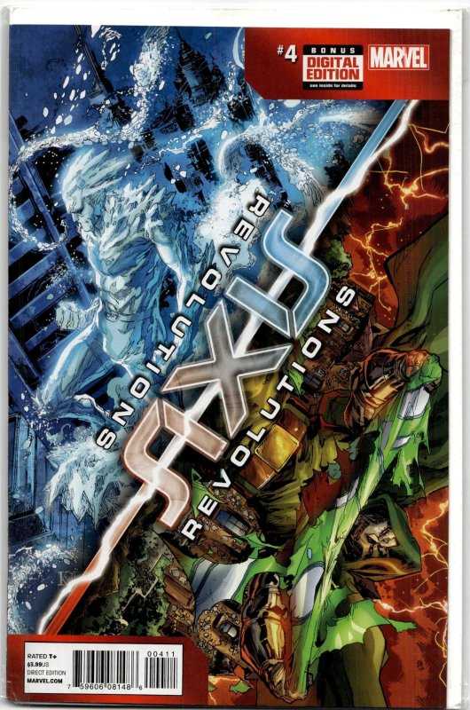 Axis: Revolutions #4 (Marvel Comics, 2015), raw, ungraded comic book — front cover