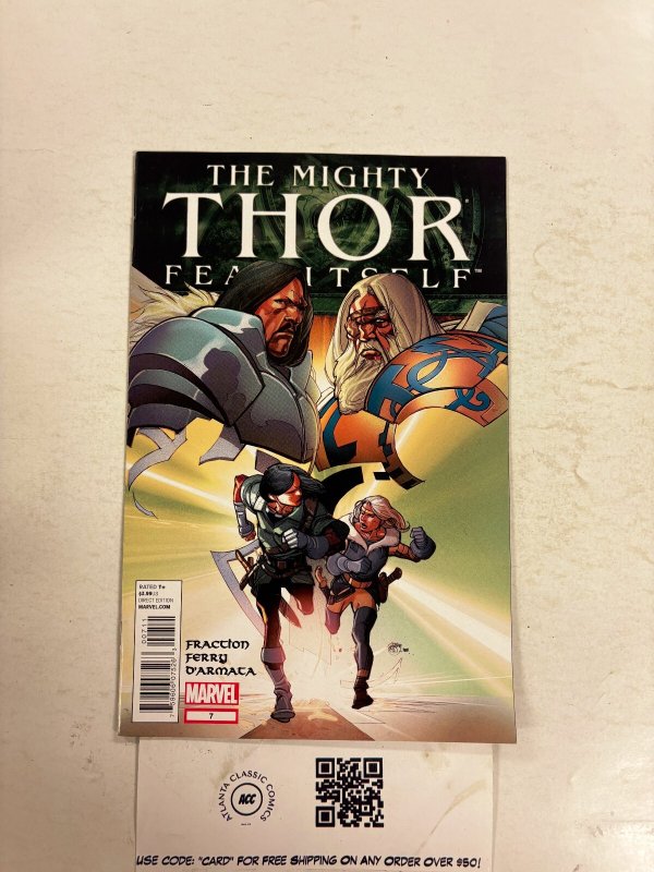 The Mighty Thor #7 (Marvel Comics), raw comic book in NM condition — front cover
