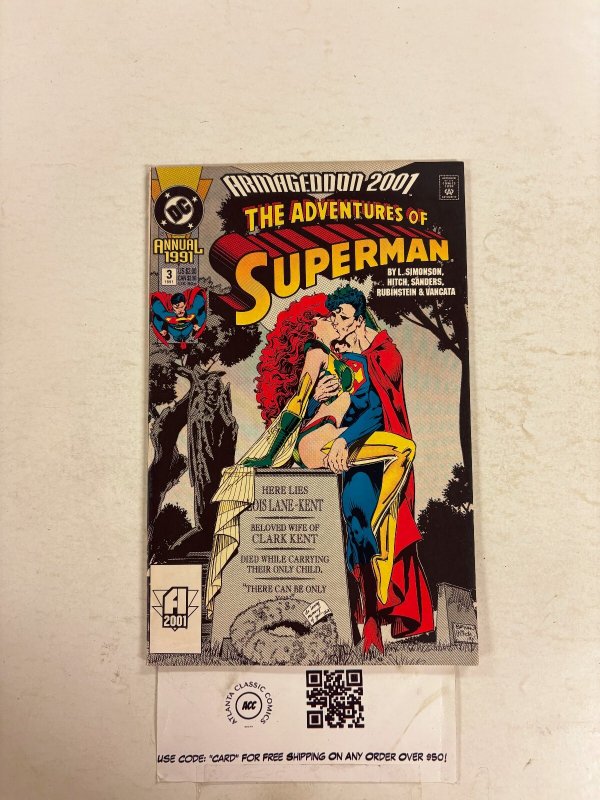 Adventures of Superman Annual #3 (DC Comics, 2001), raw comic book in NM condition — front cover