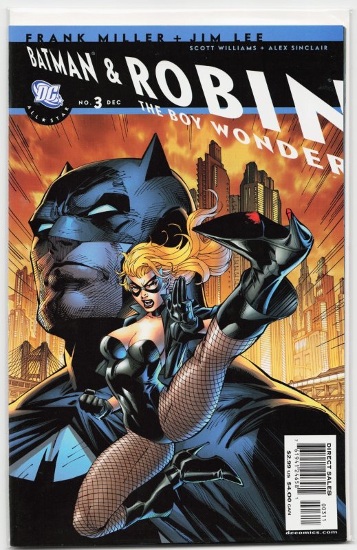 All Star Batman & Robin, the Boy Wonder #3 (DC Comics, 2005), raw, ungraded comic book — front cover