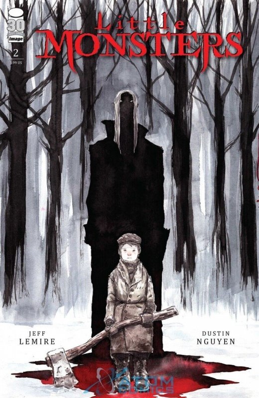 Little Monsters #2 (Image Comics, 2022), raw comic book in NM condition — front cover