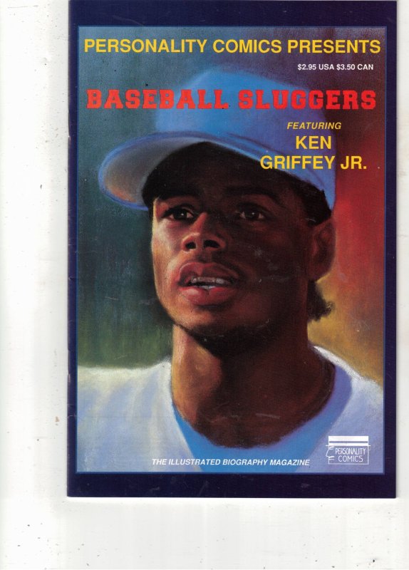 Baseball Sluggers #1 (1992), raw comic book in NM- condition — front cover