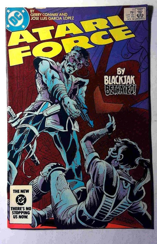 Atari Force #11 (DC Comics, 1984), raw, ungraded comic book — front cover