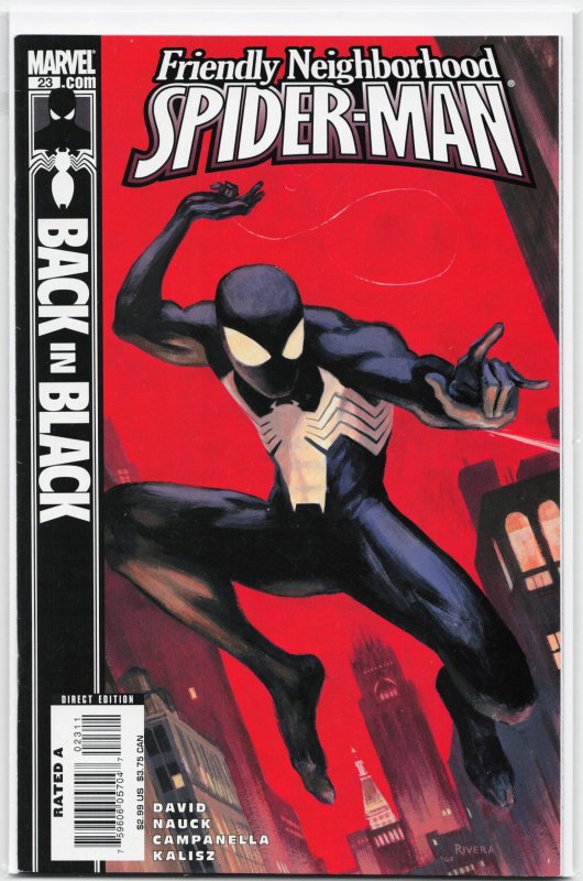 Friendly Neighborhood Spider-Man #23 (2007), raw, ungraded comic book — front cover