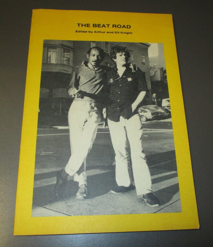 1984 THE Beat Road by Arthur & Kit Knight SC VF- 68 pgs Jack Kerouac (1984), raw comic book in VF- condition — front cover